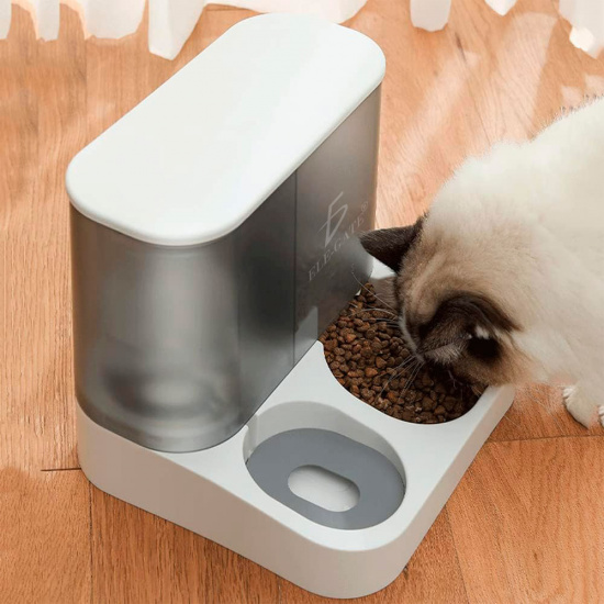 Dispensador Autom&aacute;tico de Agua y Croquetas