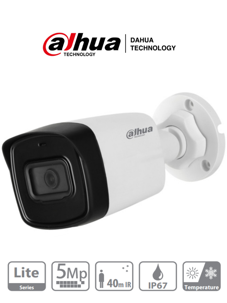 C&aacute;mara Bala Dahua Technology DH-HAC-HFW1500TLN-0280B-S2