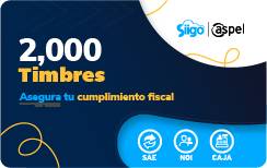 Timbres Fiscales ASPEL FACTE/2000 Electr&oacute;nicos
